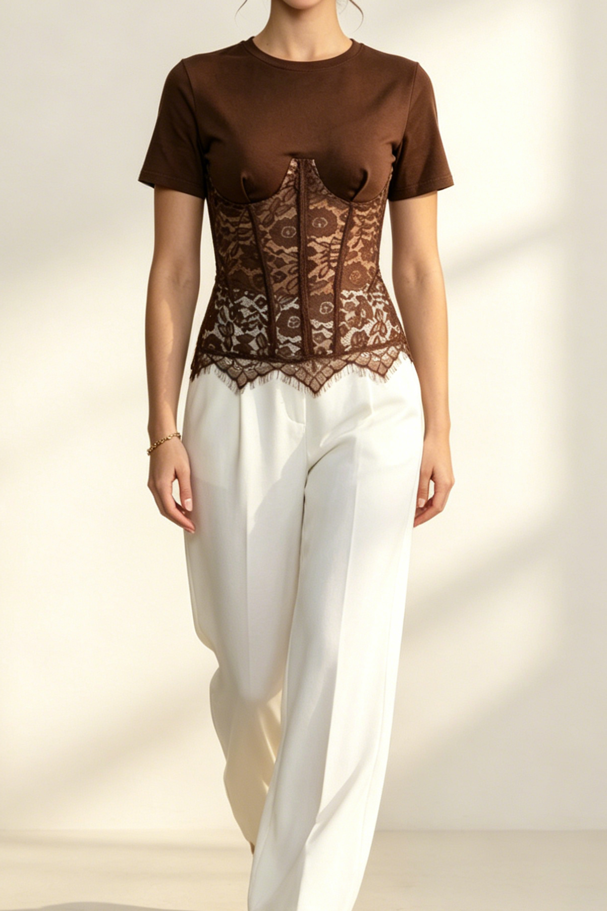18_2fdf8bff-f86b-459a-abaf-a713fa17aec4 BROWN SPLICED LACE CORSET TOP FOR DATE NIGHT