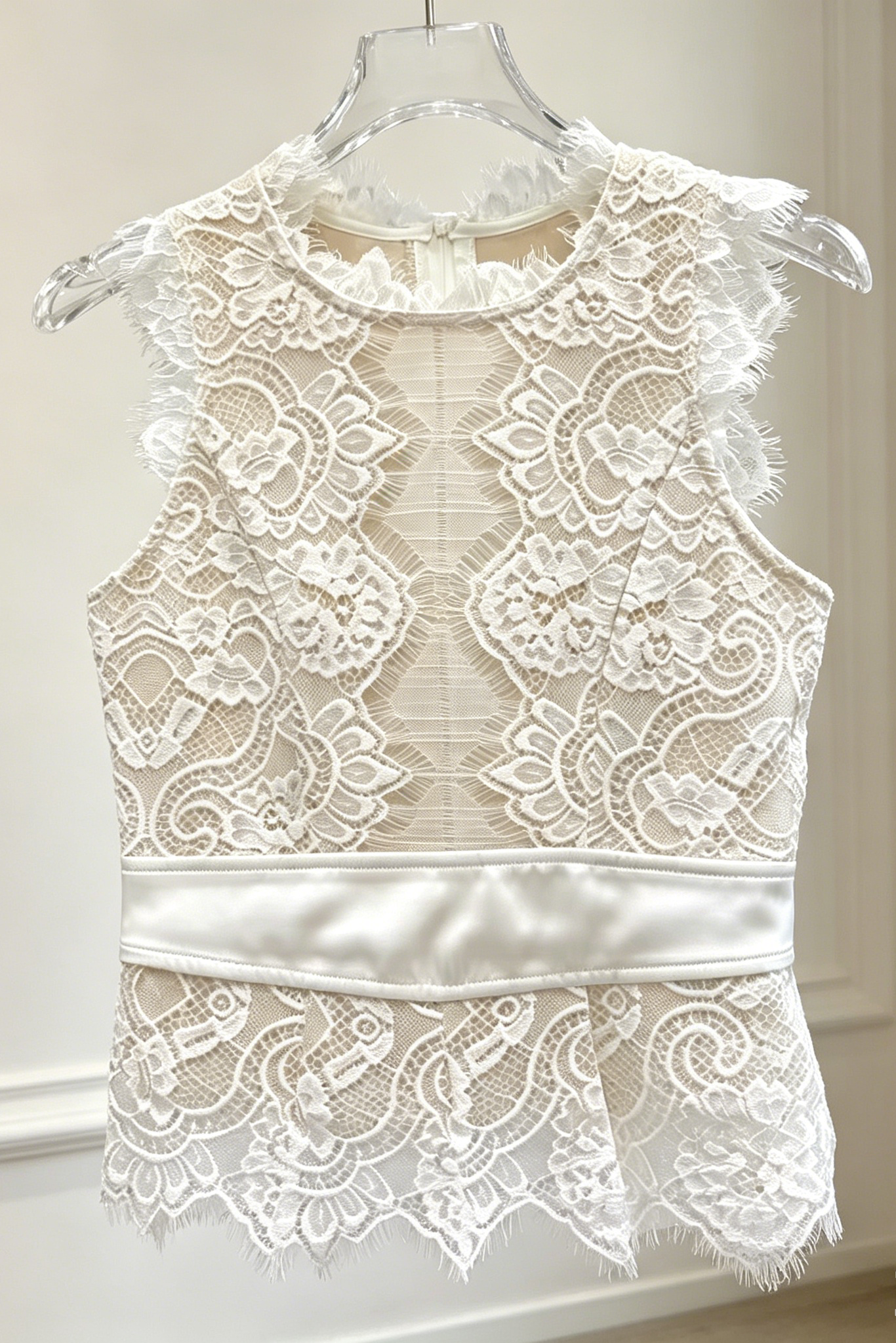 1_1_12_3d23e2d8-70fb-42d1-b71d-b78ef7ced0fd HIGH NECK LACE TOP & PUFFY TULLE SKIRT SET