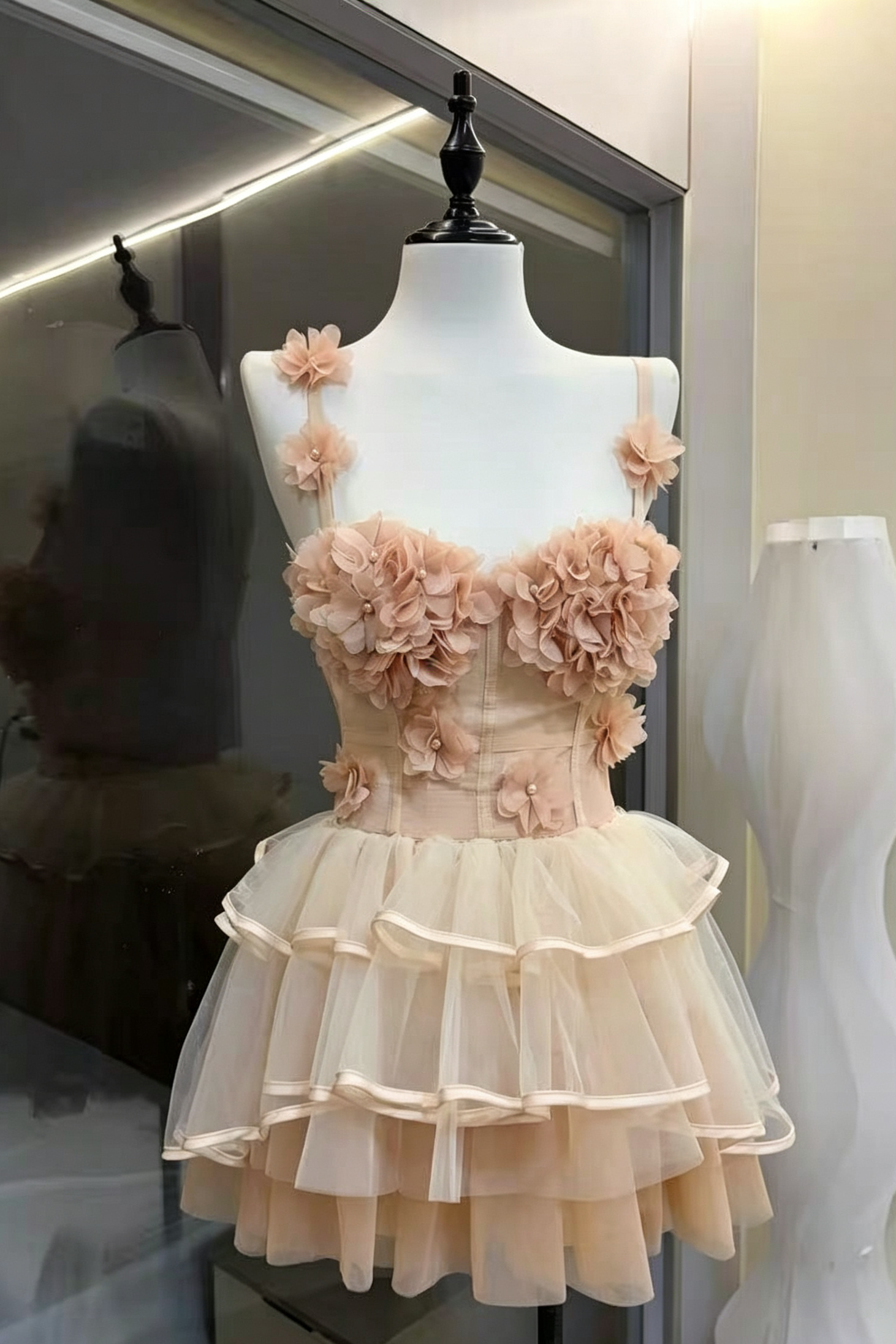 1_1_18_5b56711b-ab56-46ba-a694-ca88fb13d019 BLUSH CORSET TOP & HIGH LOW TIERED TULLE SKIRT SET