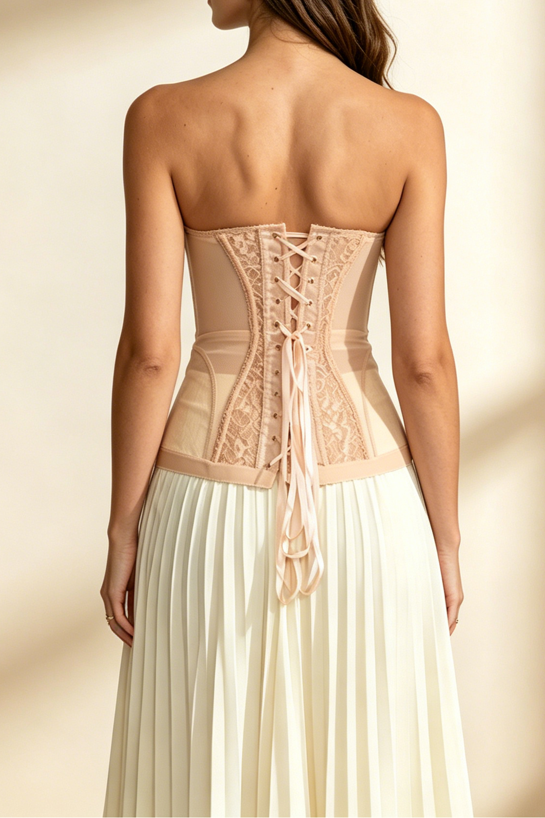 1_8bb5c200-8a32-4a21-bdec-a3e6bd745443 BLUSH FLORAL LACE STRAPLESS SWEETHEART CORSET TOP