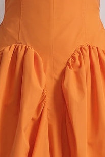 1ab1e318a9bf5bec_718ba71d-9c82-4ebd-8d38-f7f16c3ebd30 BRIGHT ORANGE FIT-AND-FLARE MIDI DRESS