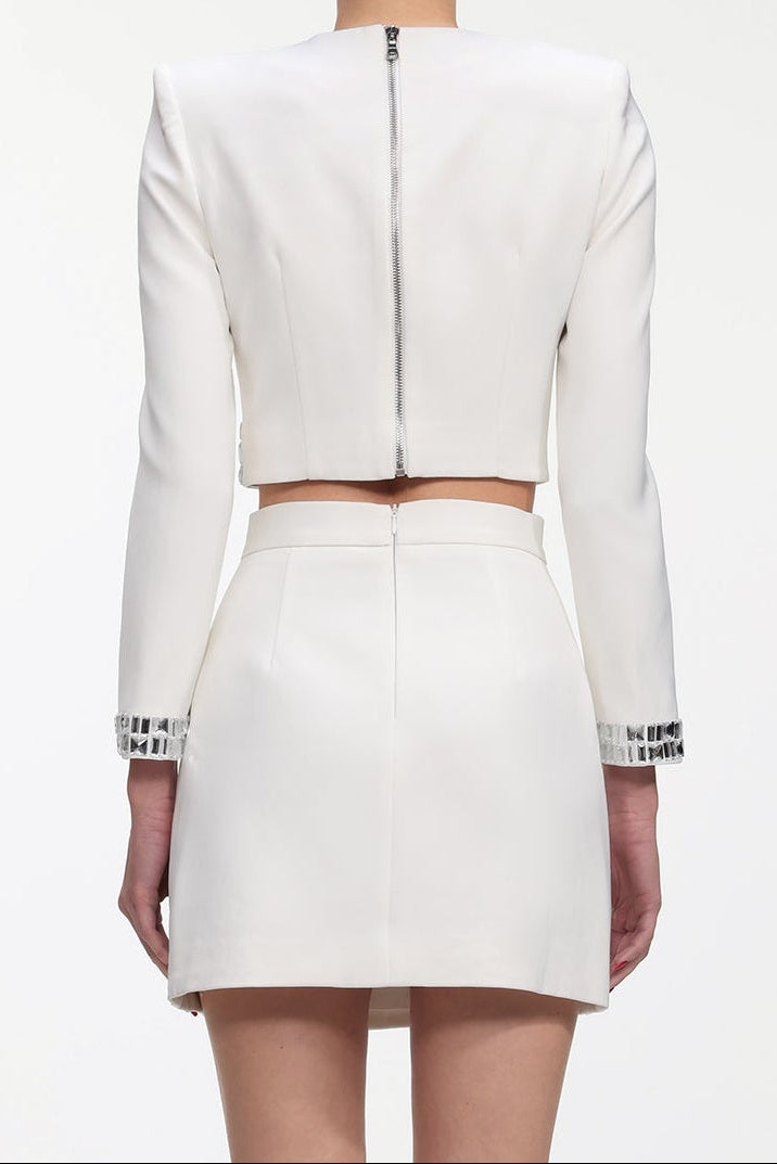 2025-12-05-vlada184628 SILVER BEADED WHITE 2PC MINI DRESS SET