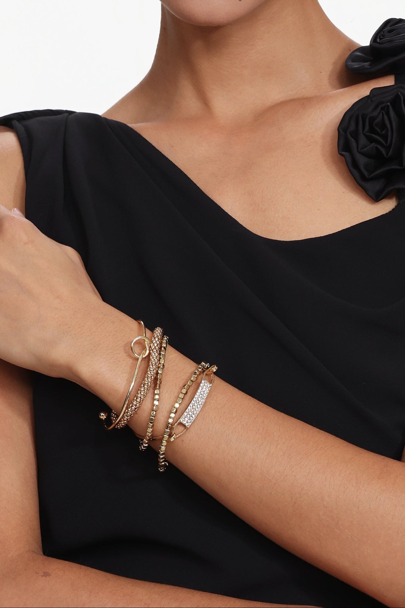 2026-01-30-joyce3561 STACKED GOLD BRACELET SET, LAYERED PARTY JEWELRY