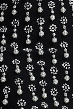 2026-04-03-patrycja232227 STRAPLESS PEARL RHINESTONE BODYCON MINI DRESS