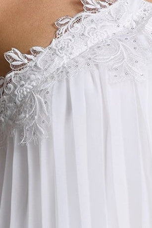 2026-04-03-patrycja233242 WHITE HALTER LACE BABYDOLL MINI DRESS FOR PARTY