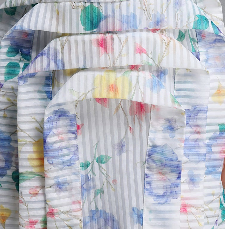 2026-04-14-maysa239328 WATERCOLOR FLORAL PUFF SLEEVE TIERED MIDI DRESS