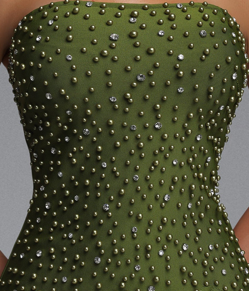 2026-05-22-ana-1-263674 OLIVE GREEN STRAPLESS BEADED MERMAID FORMAL GOWN