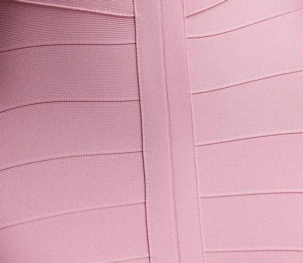 2026-06-02-luiza269261 BLUSH V-NECK BANDAGE BODYCON MINI DRESS, WIDE STRAP