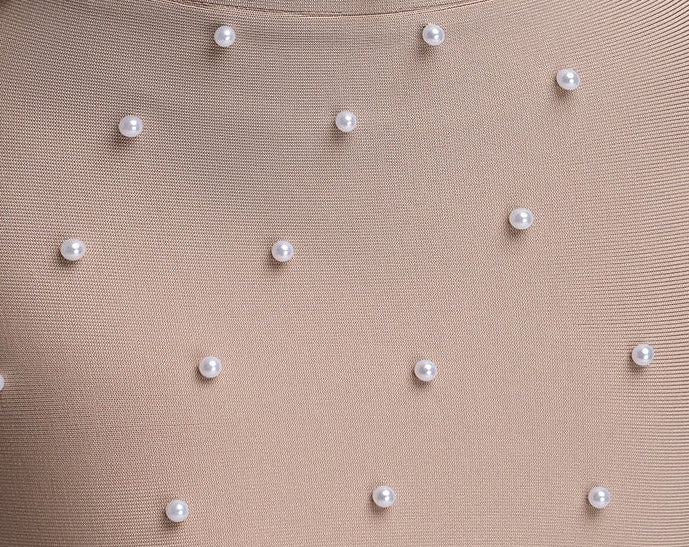 2026-06-02-luiza269345 NUDE PEARL HALTER BODYCON MINI DRESS