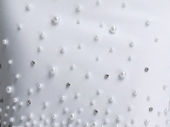 2026-06-02-luiza270173 WHITE PEARL RHINESTONE EMBELLISHED CORSET SPAGHETTI STRAP MINI BODYCON
