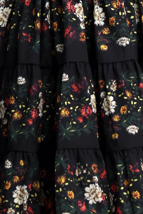 2026-06-18-alba276346 SQUARE NECK FLORAL TIERED SPAGHETTI STRAP MINI DRESS