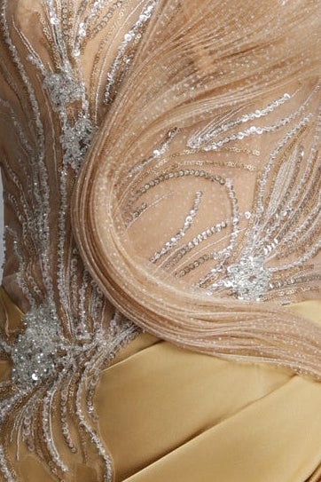 2026-06-24-andrea-m280875 STRAPLESS RHINESTONE MESH MERMAID EVENING GOWN