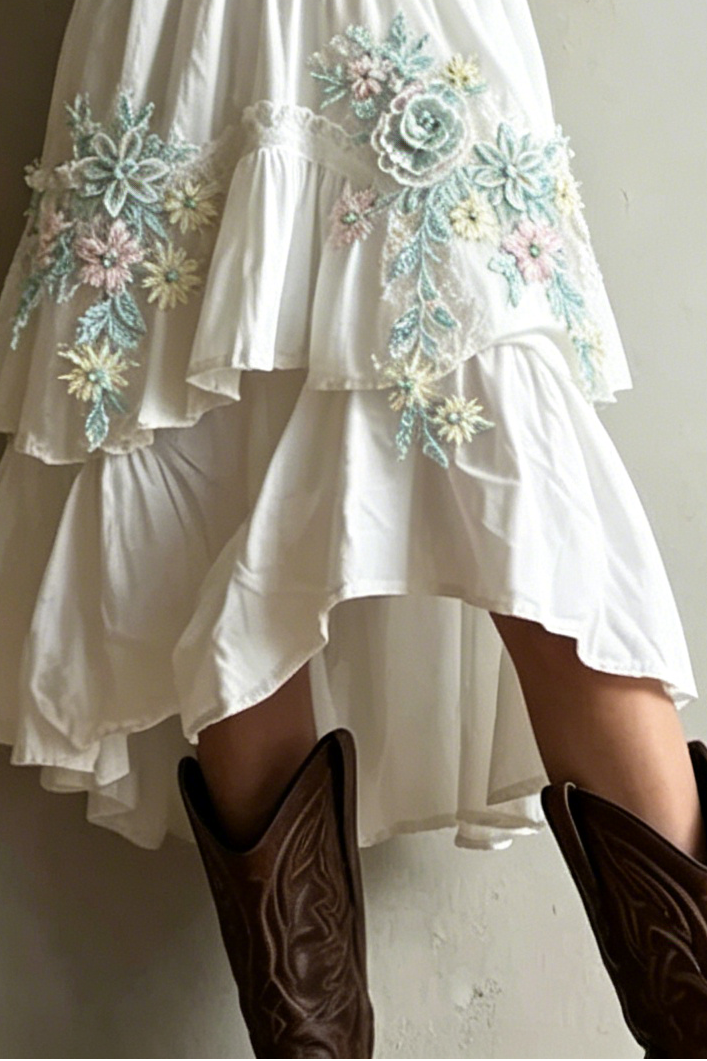 2026-06-26T141052.552 CORSET LACE TRIM TIERED MIDI DRESS FOR WEDDING GUEST