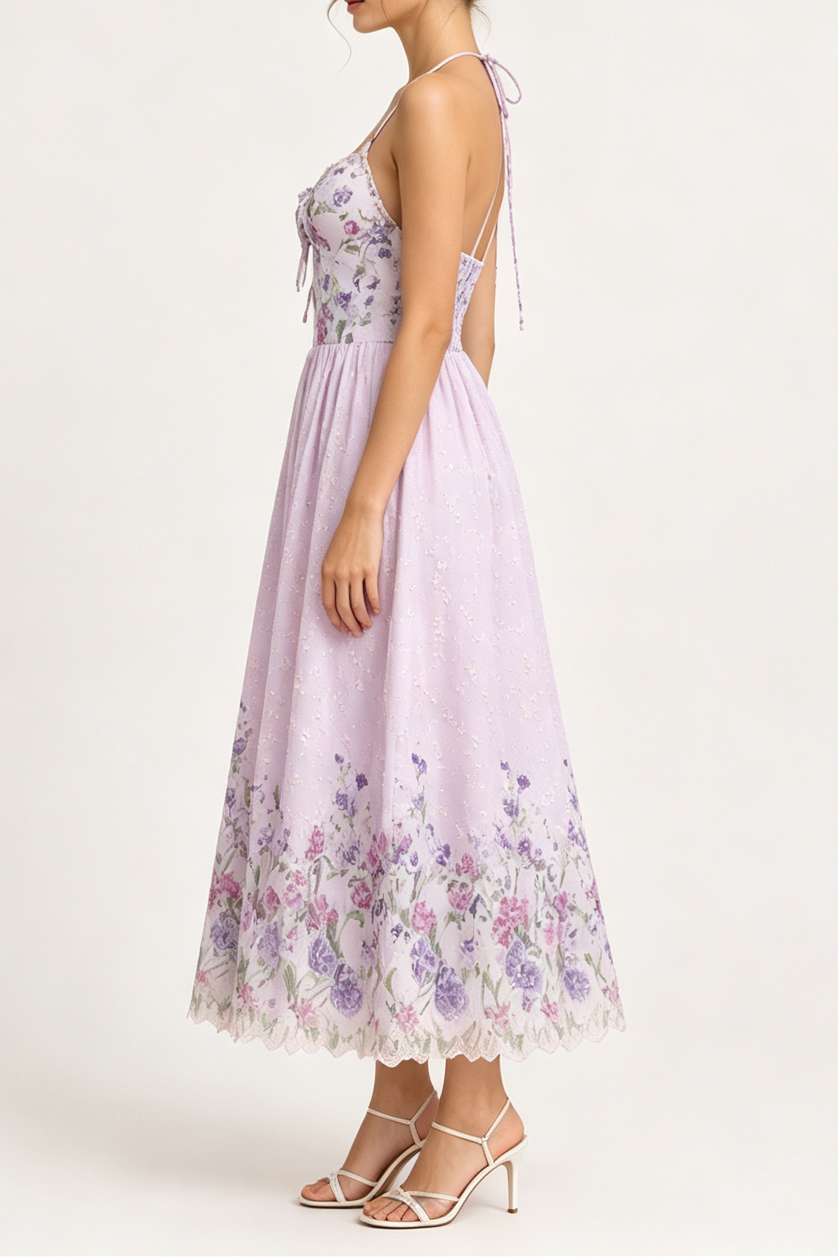 2026-07-29T003516.590 HALTER BOW FRONT FLORAL EMBROIDERY MIDI DRESS
