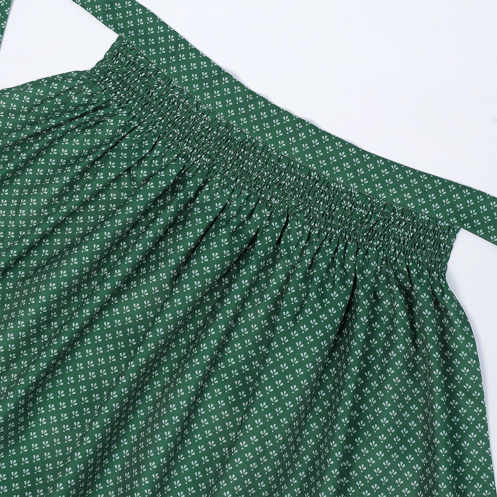 2026-08-06_171230_098 DARK GREEN SATIN DIRNDL SET – FIT & FLARE WEDDING OUTFIT