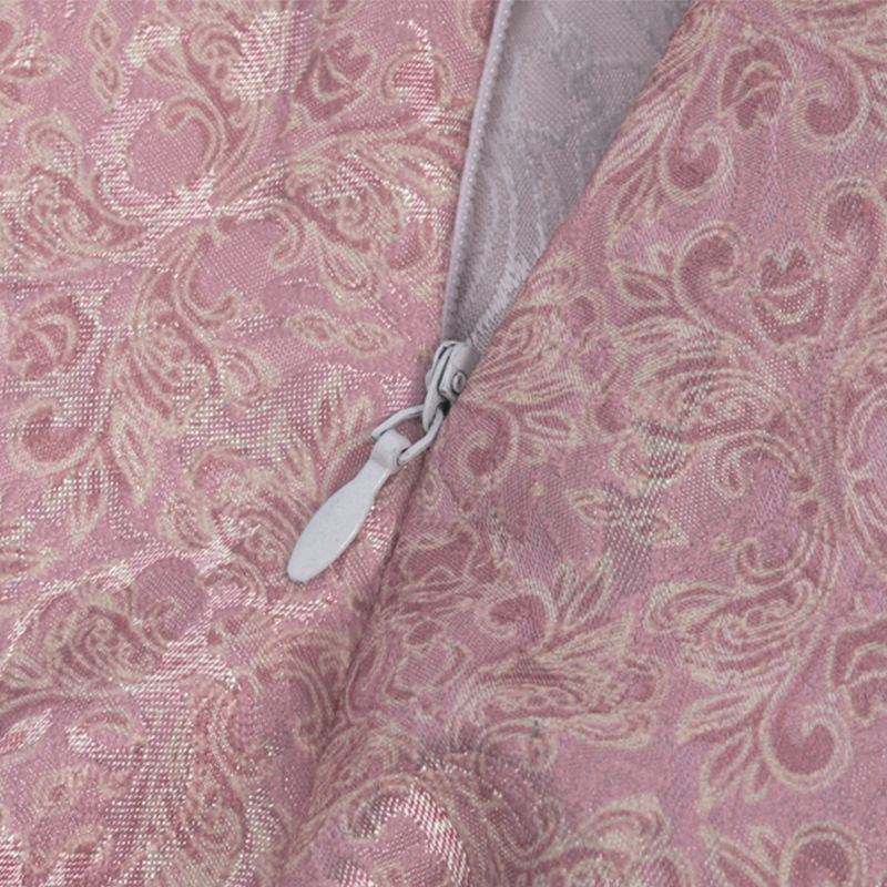 2026-08-07_134748_496 DUSTY PINK BROCADE FIT-FLARE DIRNDL SET