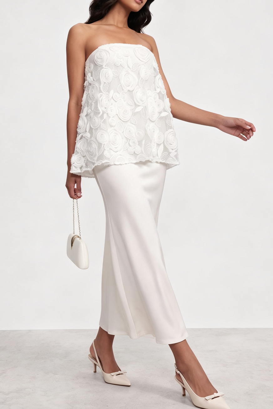 20260730144816_331_34 STRAPLESS LACE MIDI MERMAID SKIRT SET FOR WEDDING GUEST