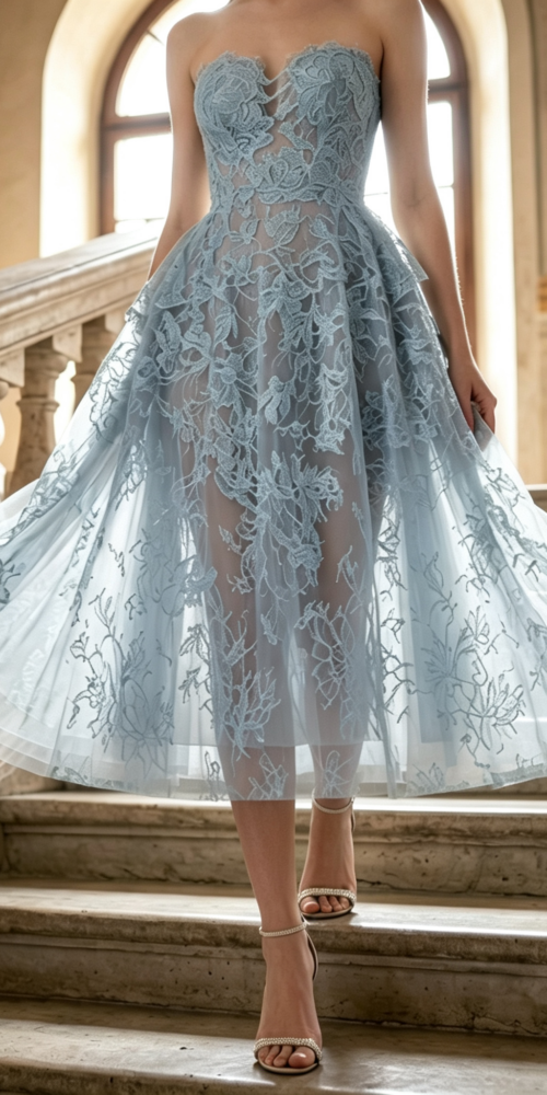 2_c608aea6-e2d8-49d2-9fc2-70299dd1c621 BLUE BEADED LACE MIDI DRESS FOR WEDDING GUEST
