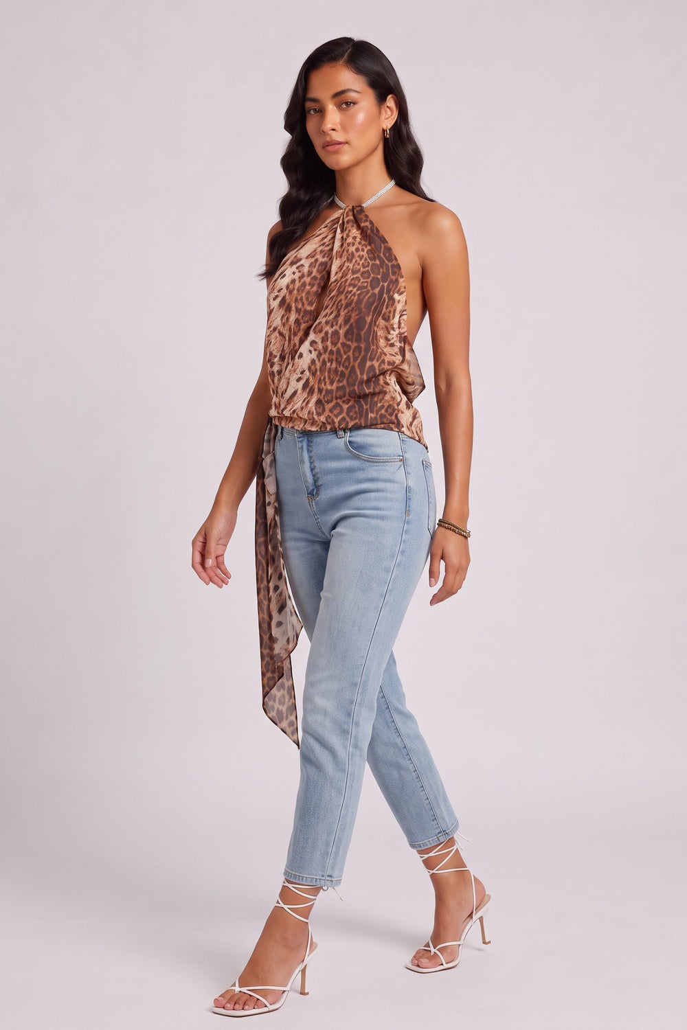 2d6b583d0259f2c9 LEOPARD HALTER BACKLESS WRAP CAMI TOP