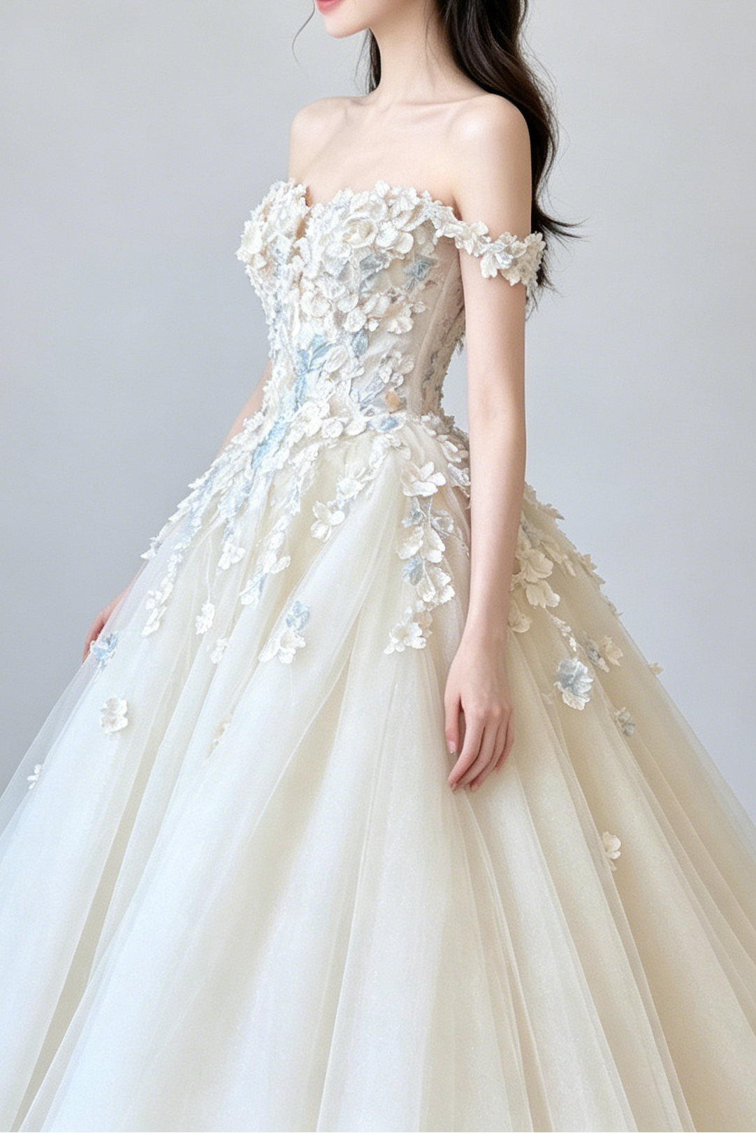 33_2297cdbb-0f64-47f4-ba18-6176a4d511d2 OFF-SHOULDER 3D FLORAL TULLE WEDDING BALL GOWN