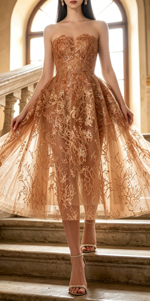 3_7618e889-16f1-4c42-aa23-226004f50157 HONEY BEADED LACE MIDI DRESS FOR WEDDING GUEST