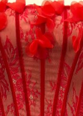 42c79b10f75a212f9236bf1142f22c5a RED FLORAL HALTER GOWN, FLOOR-LENGTH FORMAL
