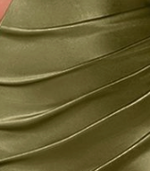 47fc9caefbed979d32fb3280be0b7fa3 OLIVE SATIN DRAPED GOWN, HIGH SLIT EVENING DRESS