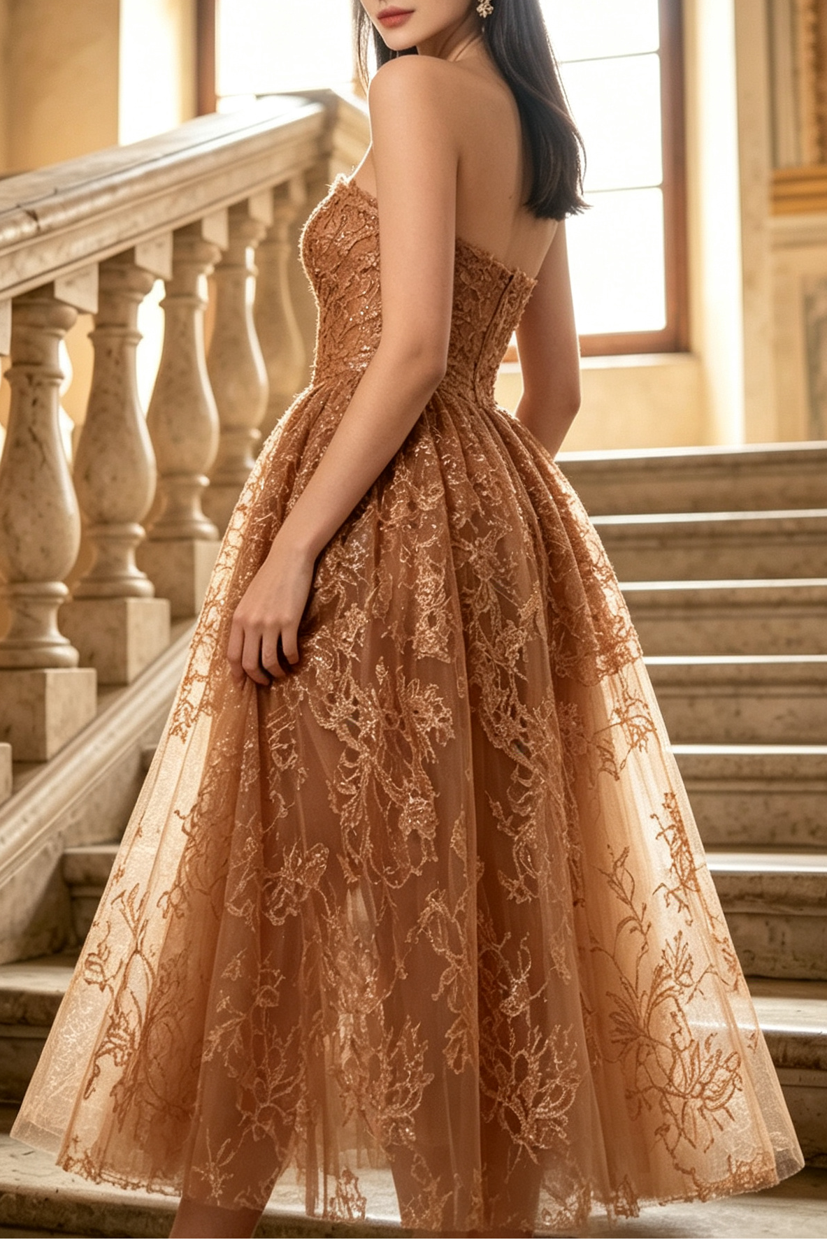 4_23ac926e-f404-41eb-aad8-bd3b33f71127 HONEY BEADED LACE MIDI DRESS FOR WEDDING GUEST