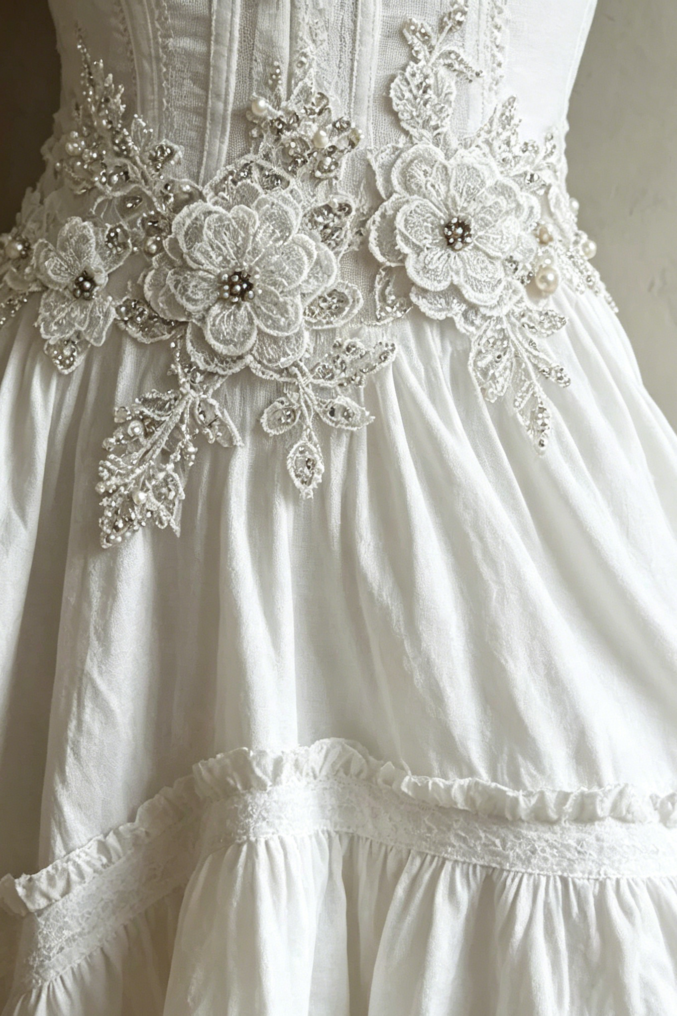 4_cfed375b-6de9-47f3-aa11-45d076f4eb39 CORSET LACE TRIM TIERED MIDI DRESS