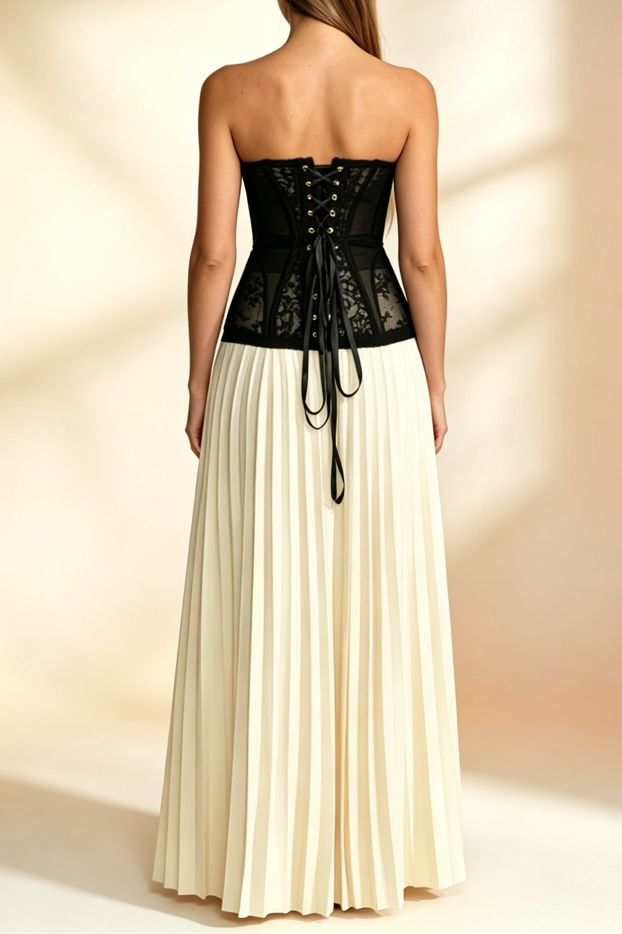 76_4ccb26a0-feb4-4582-b2c5-299a5cd91bad BLACK FLORAL LACE STRAPLESS SWEETHEART CORSET TOP