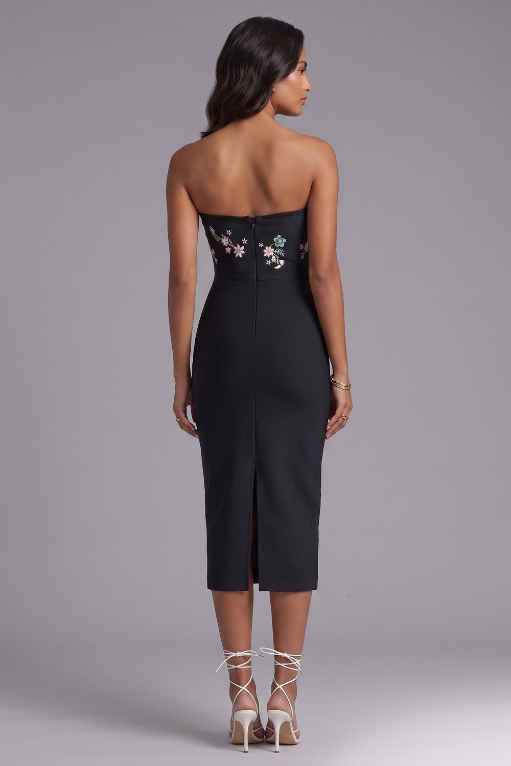 8126a9d066d7d3e4 BLACK BODYCON KNIT DRESS, STRETCH FIT, COCKTAIL PARTY