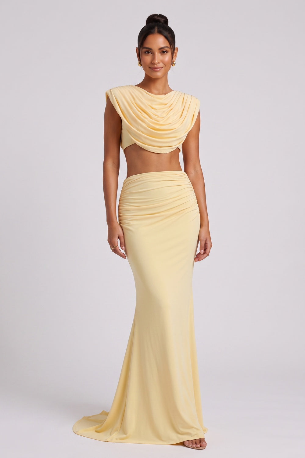 969bc4b1a2a2e6d3_6805c220-c219-4d9d-ac0a-af8739969c8c COWL NECK DRAPED SET, PALE YELLOW, WEDDING GUEST