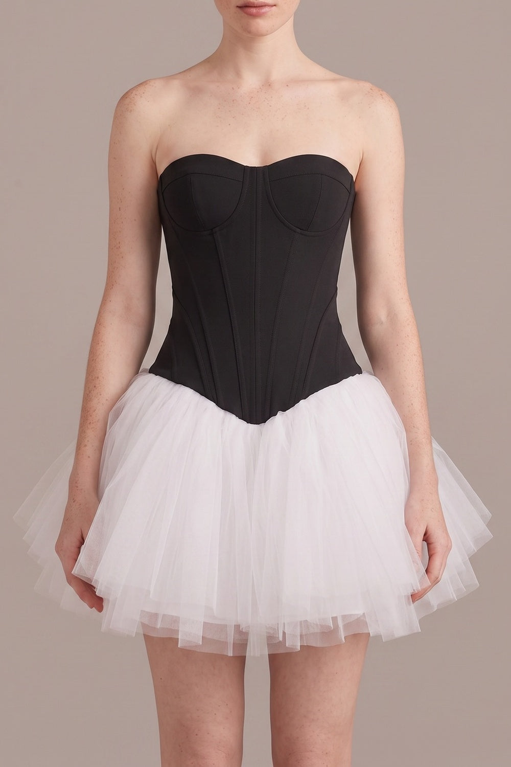 9c8313174e16c70a STRAPLESS CORSET TUTU SKIRT SET | PROM PARTY OUTFIT