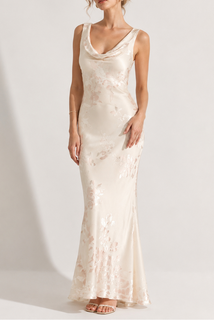 ChatGPT_Image_2026_7_28_11_57_20 DRAPED COWL BACKLESS FLORAL JACQUARD MERMAID MAXI DRESS