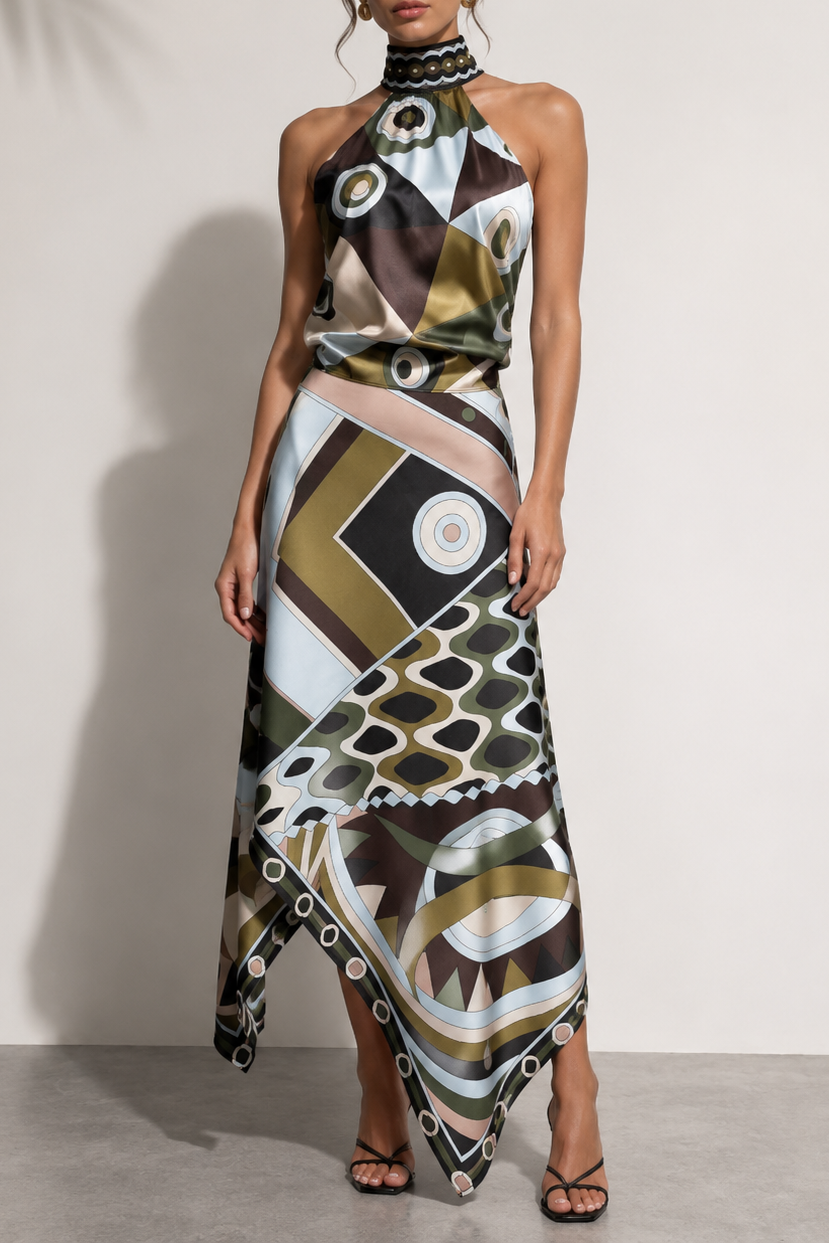 ChatGPT_Image_2026_7_29_12_13_25 HALTER RETRO GEO PRINT SATIN CROP TOP & ASYM MIDI SKIRT SET