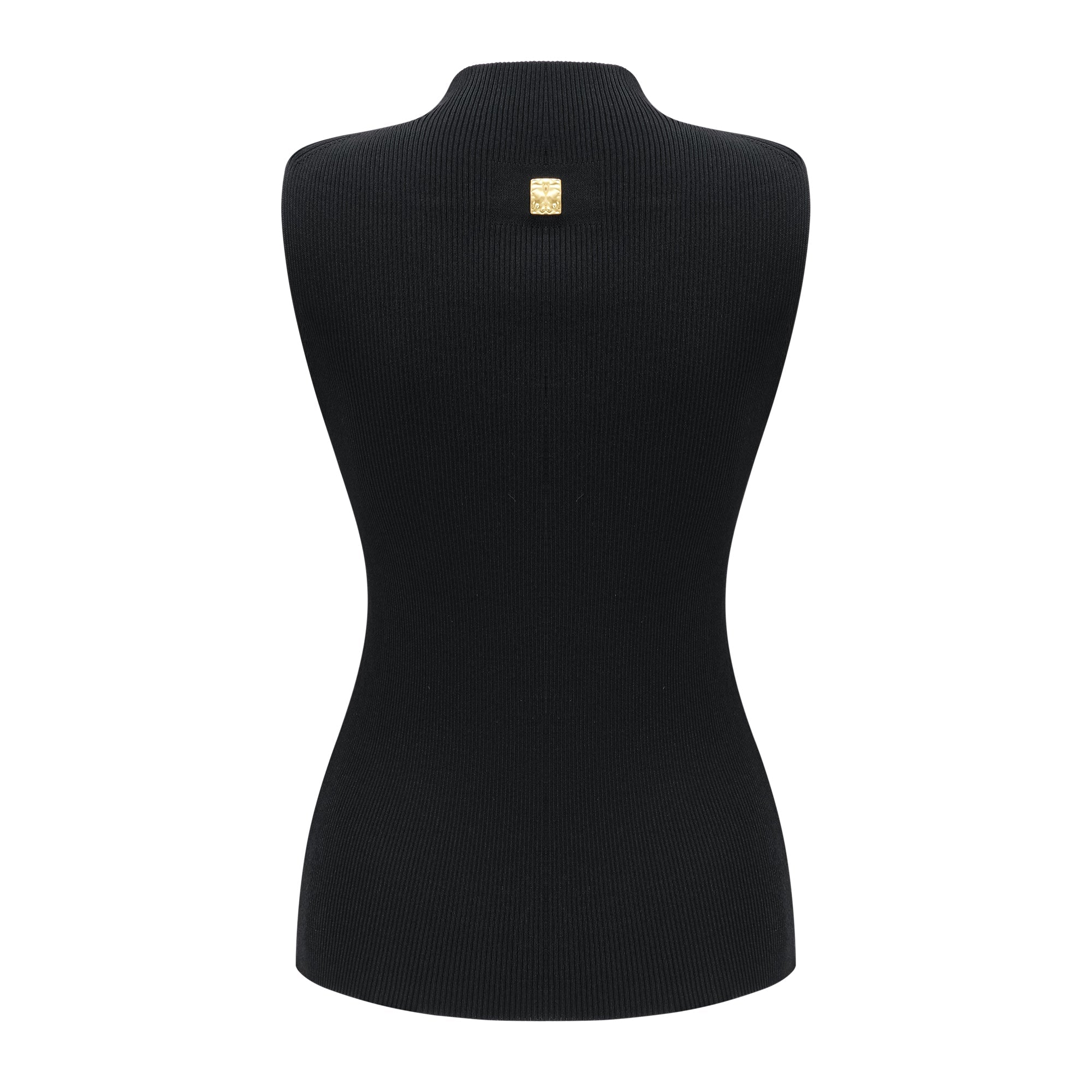 DSC07628_b71a2b55-6c1d-4942-b811-a8d5a1fd1087 MOCK NECK SLEEVELESS RIB KNIT KEYHOLE TOP