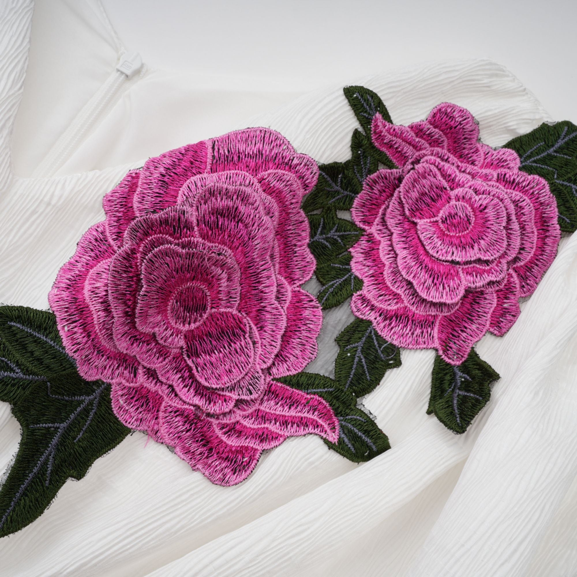 FLORAL PLEATED TWO-PIECE SET FOR WEDDING GUEST