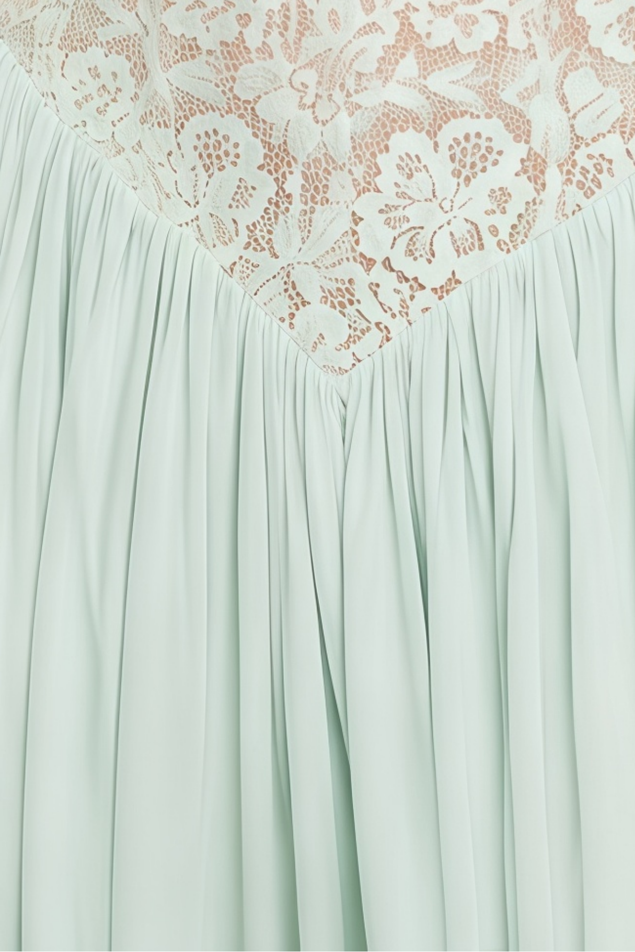 JoelleMintGreenHalterneckLaceCorsetMaxiDress_2 HALTER TWIST BUST LACE CORSET CHIFFON MAXI DRESS
