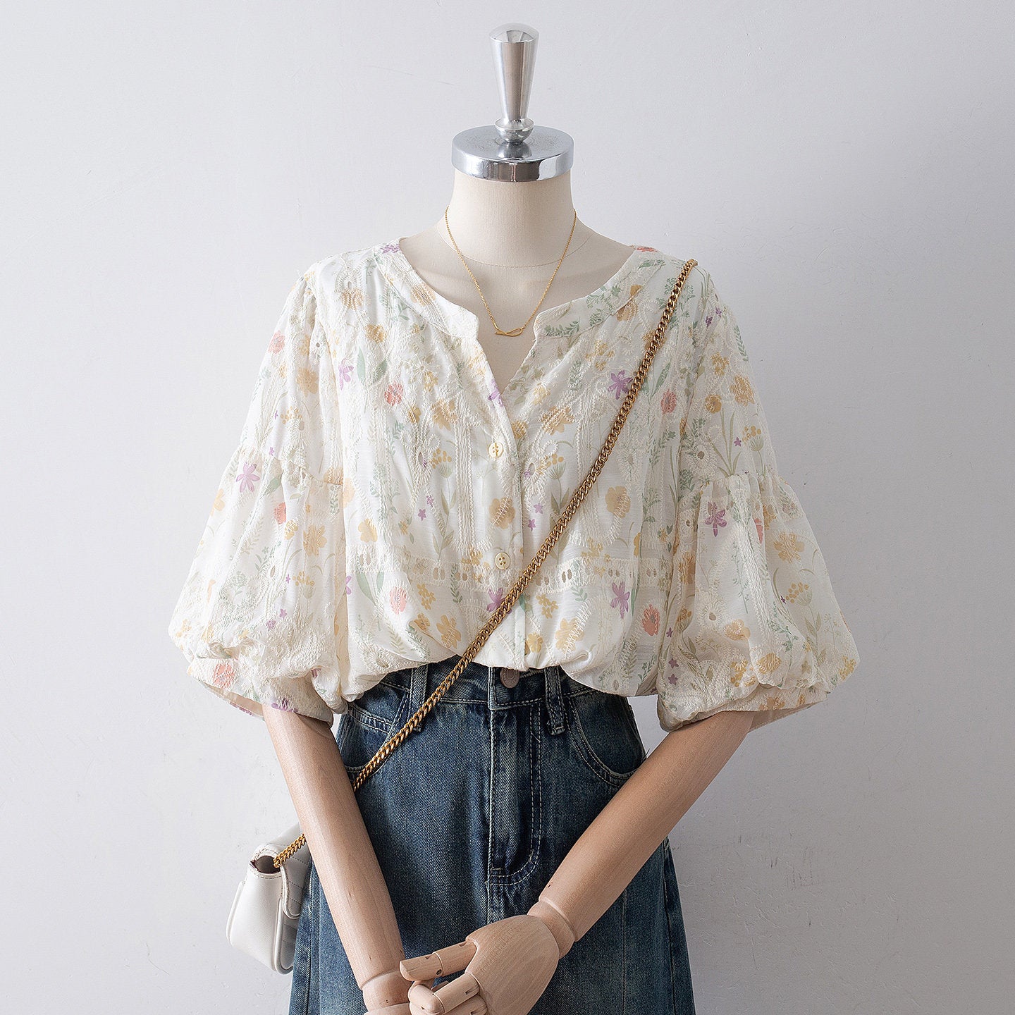 O1CN011hI8T61fP8WkoU4sZ__163593998 VINTAGE HIGH-WAIST STRAIGHT JEAN MIDI SKIRT CASUAL