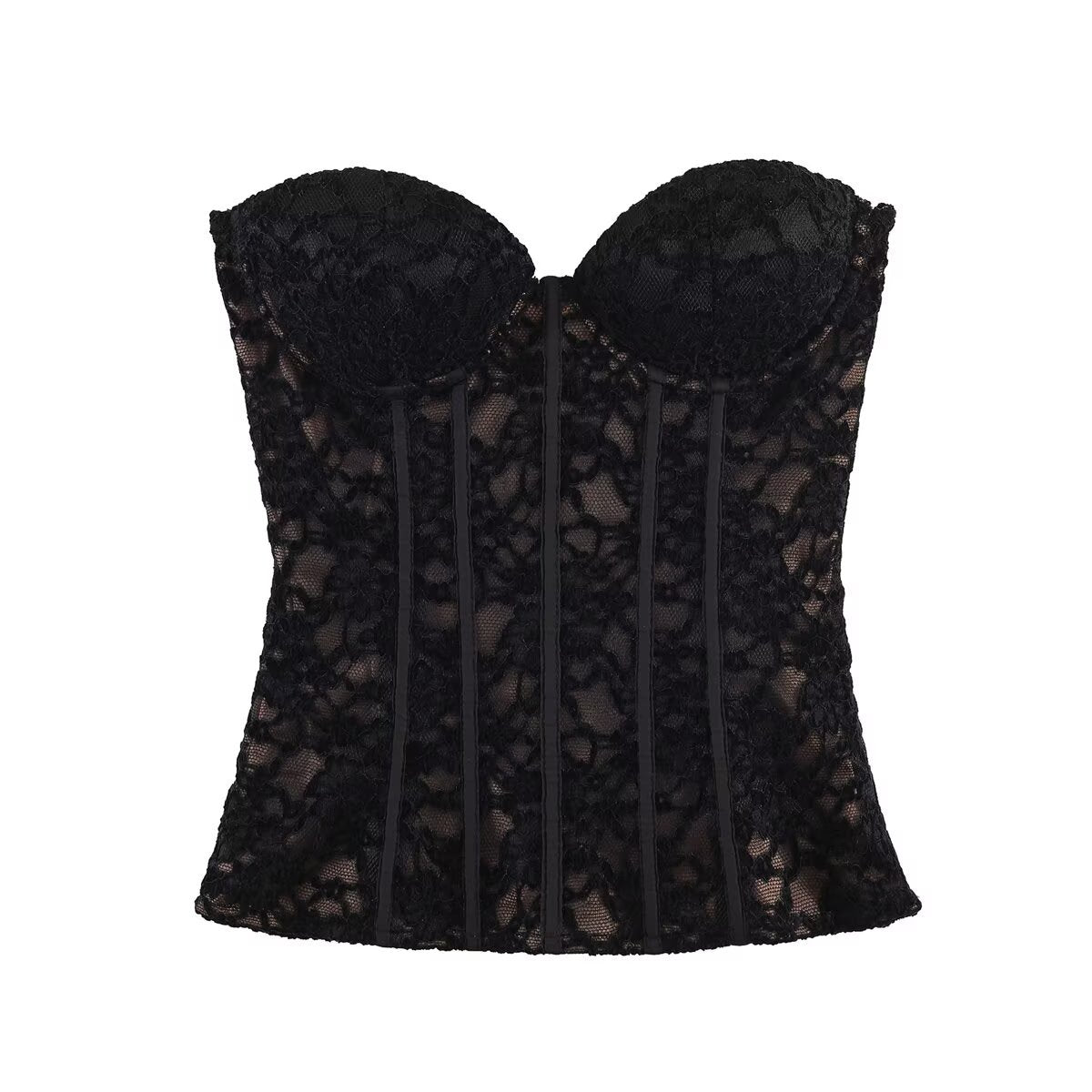 O1CN012Grm1s1OjQgRvssGJ__2217134111741-0-cib STRAPLESS FLORAL LACE CORSET TOP FOR WEDDING