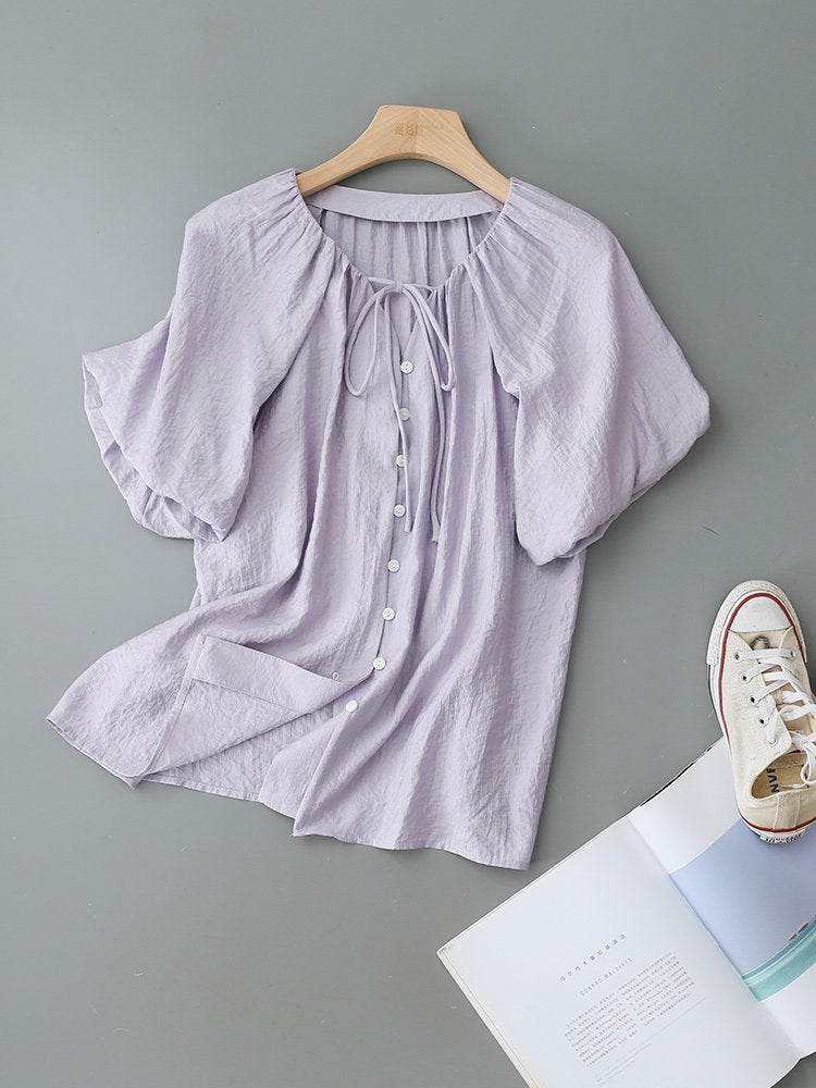 O1CN012iI4Ux1fP8QDiqO0d__163593998 GATHERED DRAWSTRING DOLMAN BLOUSE, SHORT SLEEVE, BOHO TOP