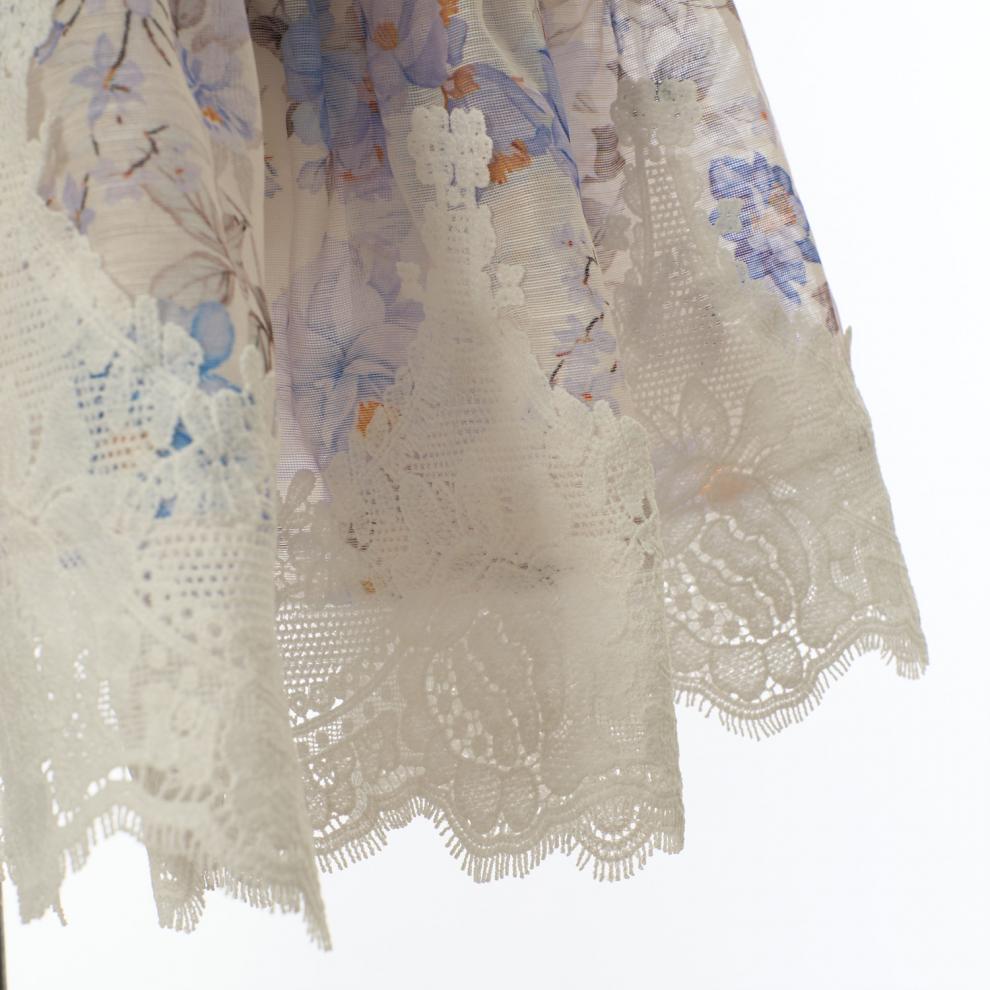 O1CN01Fss88i1R02IBLTGYV__2216404562048-0-cib WHITE CHIFFON A-LINE TIERED DROP-WAIST DRESS