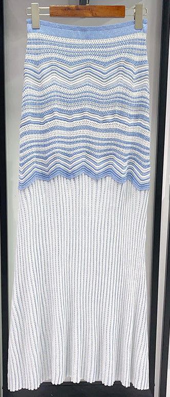 O1CN01HM5JD122zXFPFe6no__2215285707191-0-cib WAVY-KNIT CROP TOP & MIDI SKIRT SET