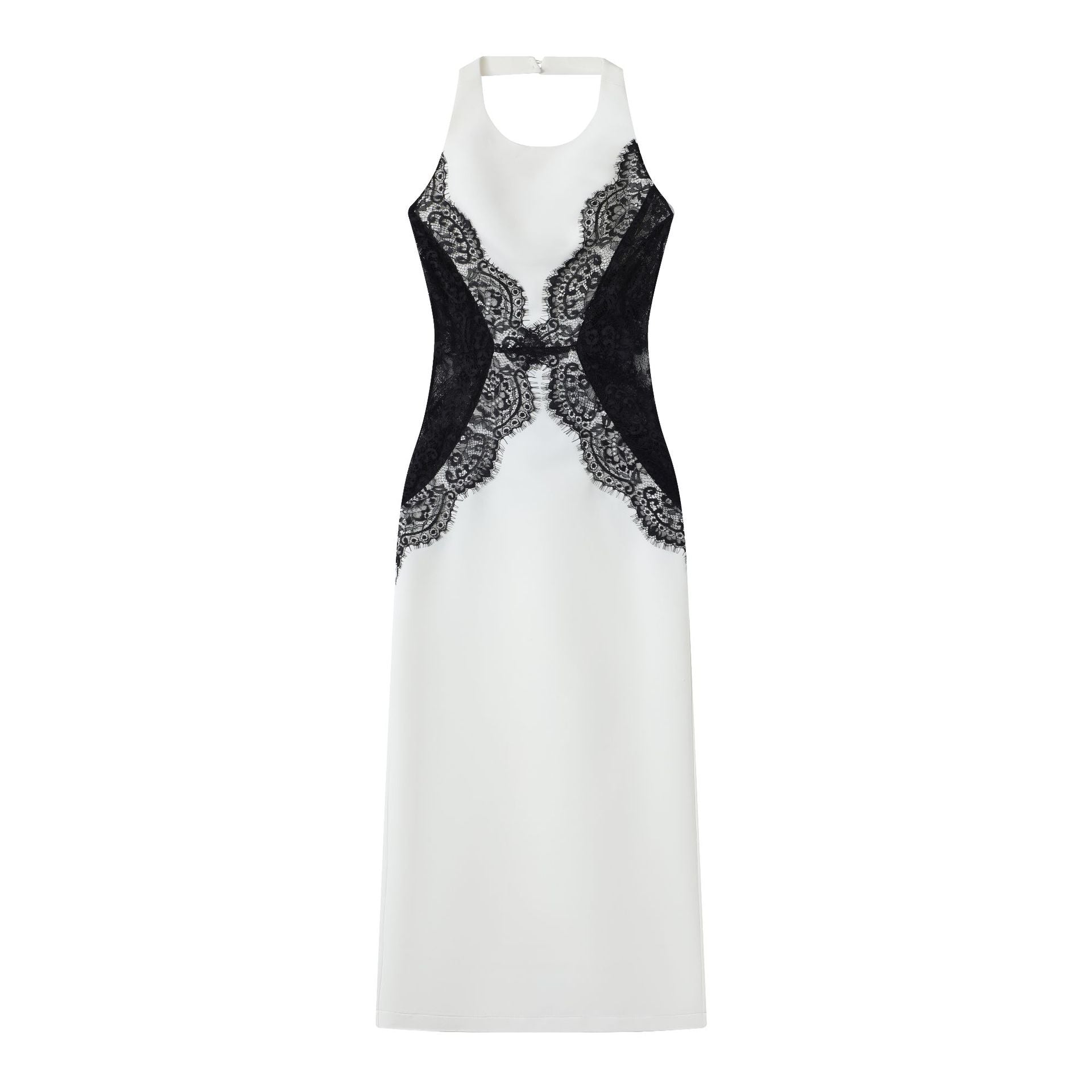 O1CN01L12Zg31TkPVXcTsXq__2217550252420-0-cib LACE CUTOUT HALTER MIDI DRESS FOR WEDDING GUEST