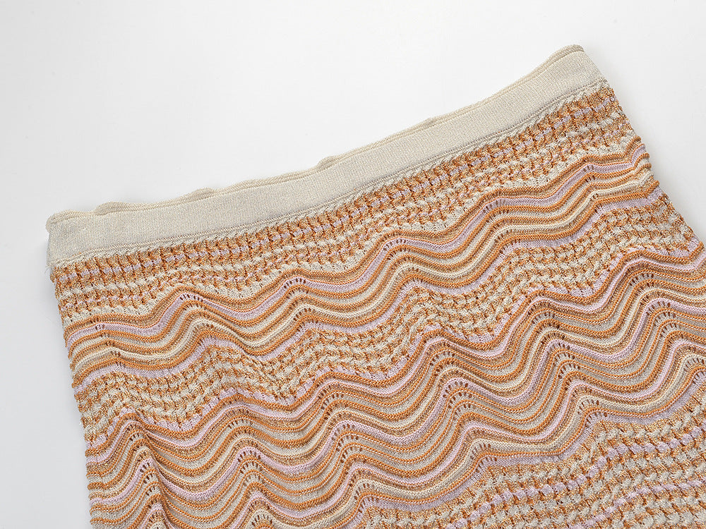 O1CN01LF7ygZ1LaJyRH3wqY__2811181315-0-cib BEIGE POINTELLE KNIT FITTED COLUMN TWO-PIECE SET