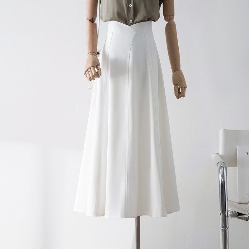 O1CN01LZLvVM1fP8QlrhpwO__163593998 V-NOTCH HIGH-WAIST FLARED MIDI SKIRT