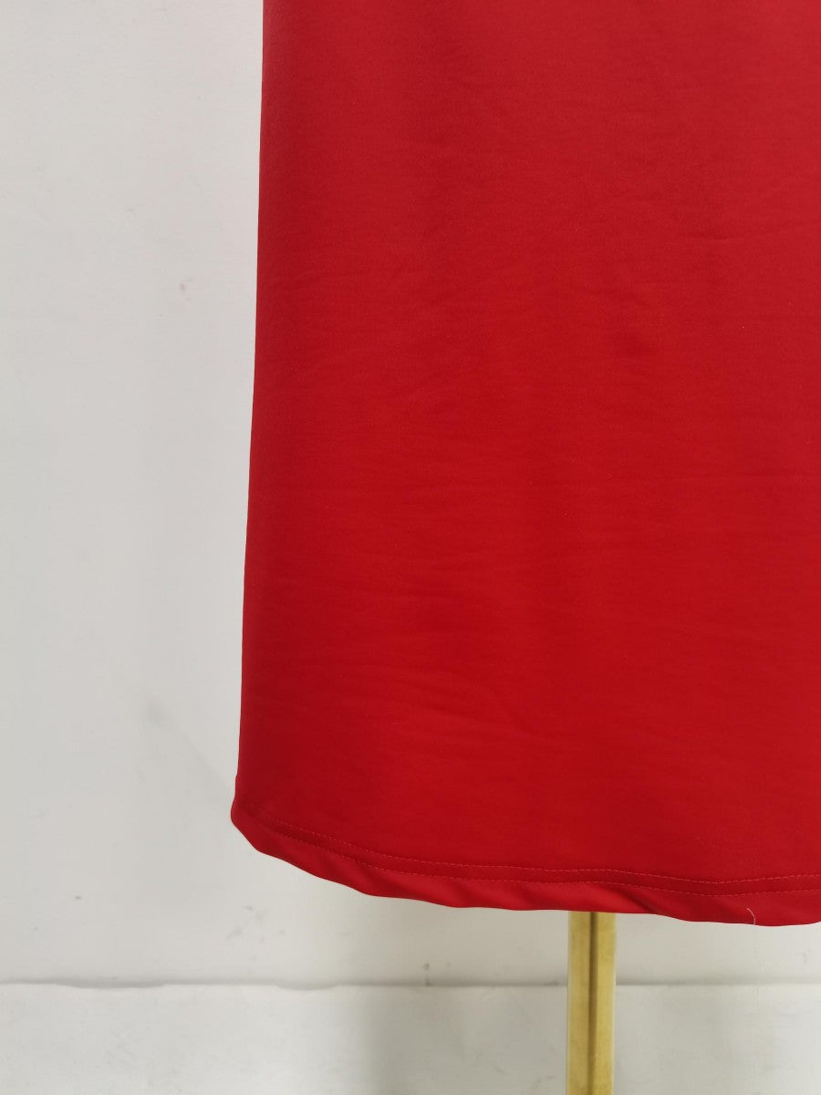 O1CN01M8m0Gq1JRV6F3UuzI__2210988231025-0-cib RED FITTED COLUMN DRESS | STRETCH CREPE PARTY