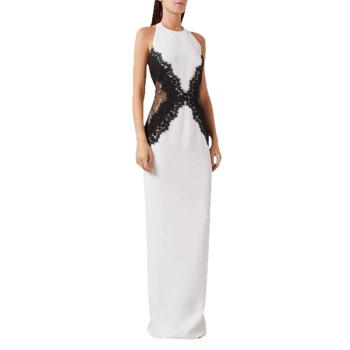 O1CN01Pp42RG1TkPWPiyf33__2217550252420-0-cib LACE CUTOUT HALTER MIDI DRESS FOR WEDDING GUEST