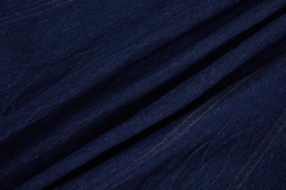 O1CN01Vzvip41rKLrfLu9cm__2206680355612-0-cib DARK BLUE DENIM FIT-AND-FLARE MIDI DRESS FOR WEDDING GUEST