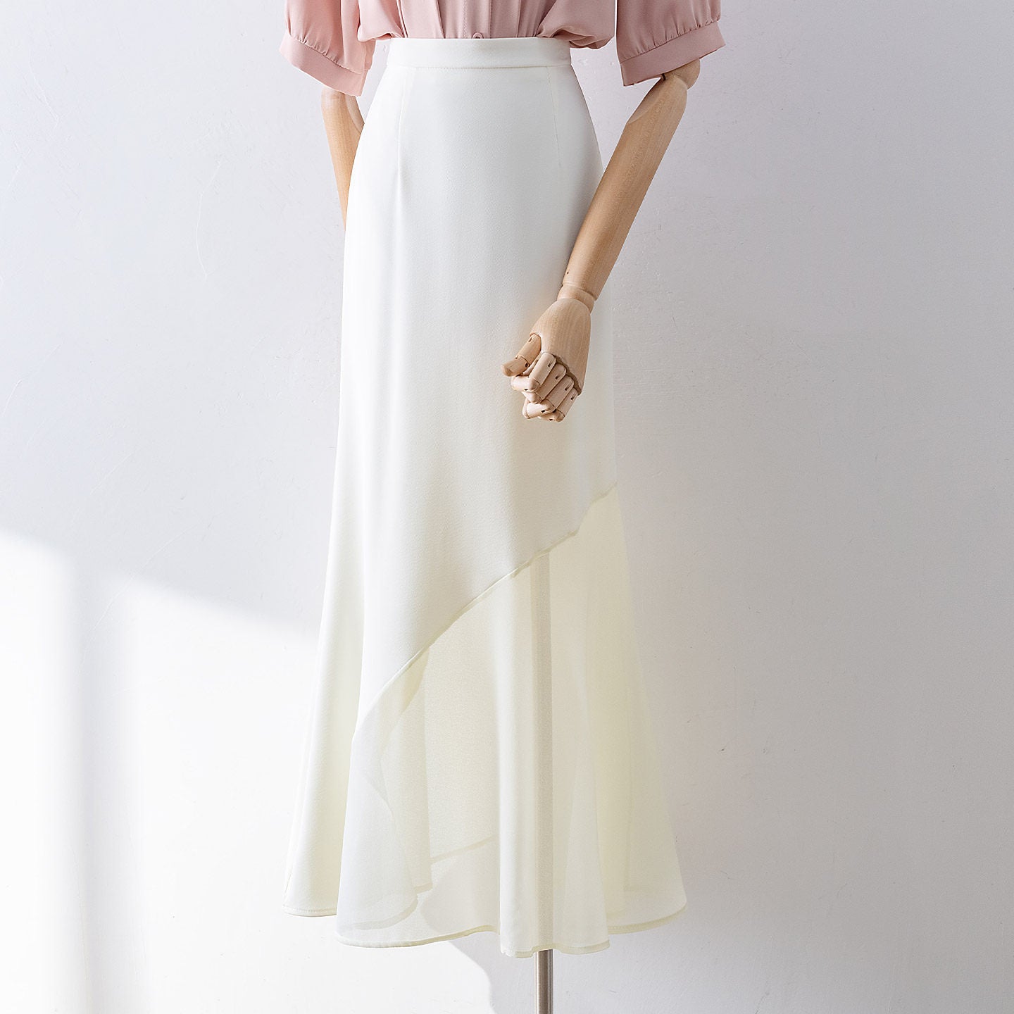O1CN01Wxt86l1fP8WpLadtM__163593998 HIGH WAIST ASYMMETRIC CHIFFON MERMAID MIDI SKIRT